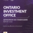 Ontario Investment Office Strategic Plan 2018